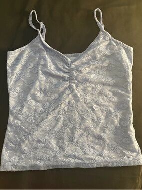 Wild Fable Light Blue Lace Camisole in Light Blue XS